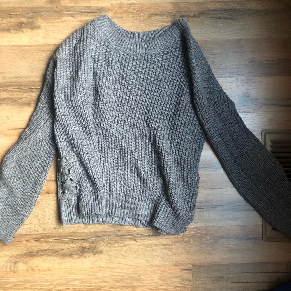 Soft grey sweater